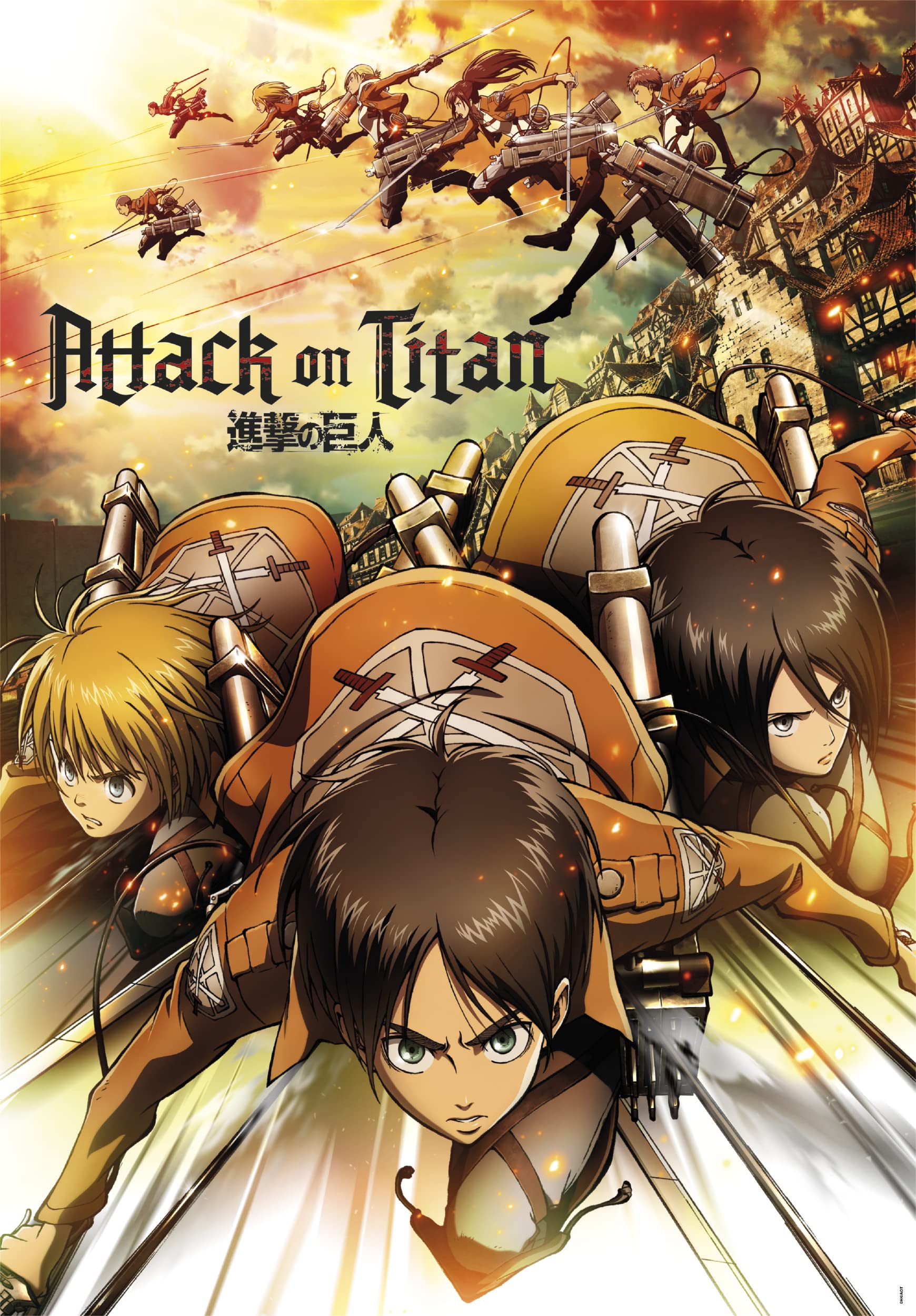 Amazon | CLEMENTONI 39727 進撃の巨人 パズル 1000ピース 大人 子供