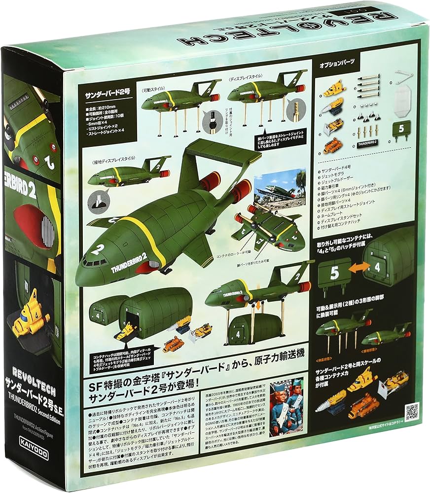 Amazon.co.jp: 海洋堂 リボルテック サンダーバード2号 Second Edition