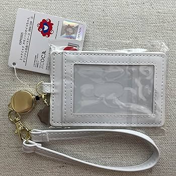 Amazon.co.jp: 大阪万博 合皮製 パスケース カードケース リール付き