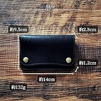 Amazon | トラッカーウォレット ミドル ミドルサイズ 本革 栃木レザー