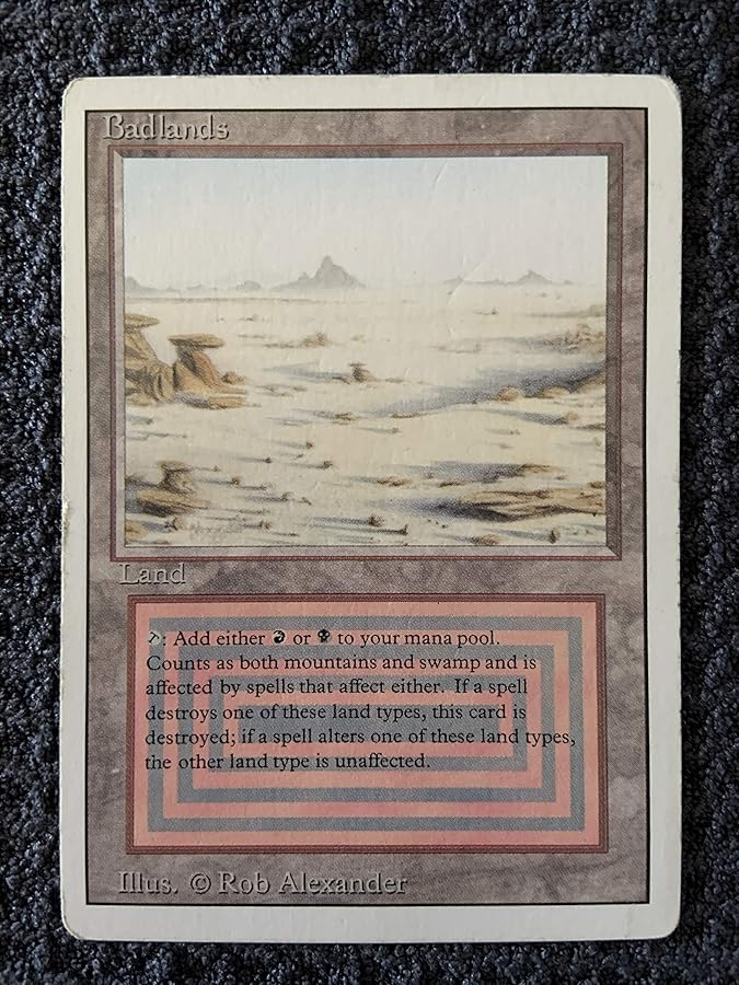 Magic: the Gathering - Badlands - Malaterra - Revised Edition