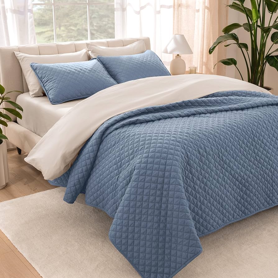 Amazon.com: Bare Home Coverlet Set - Twin/Twin Extra Long