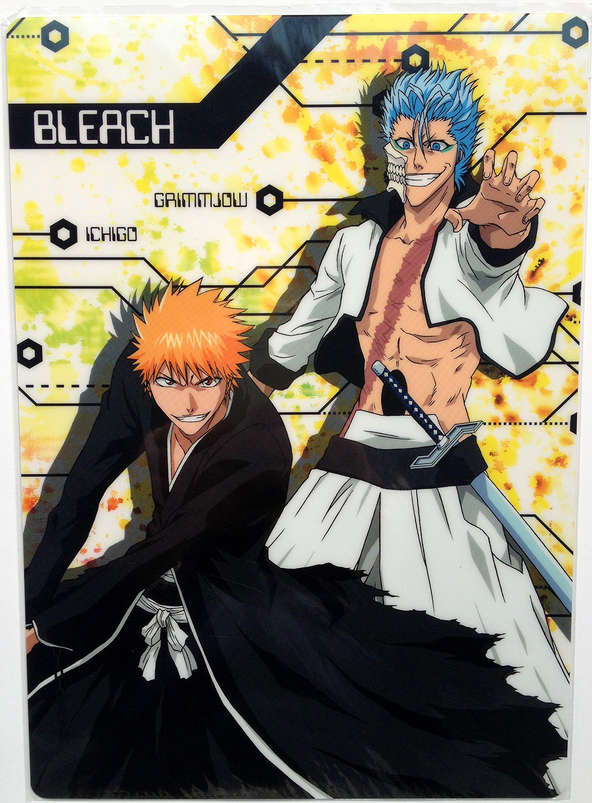 Amazon.co.jp: グリムジョー 一護 B5下敷き ｢BLEACH-ブリーチ-｣ : おもちゃ