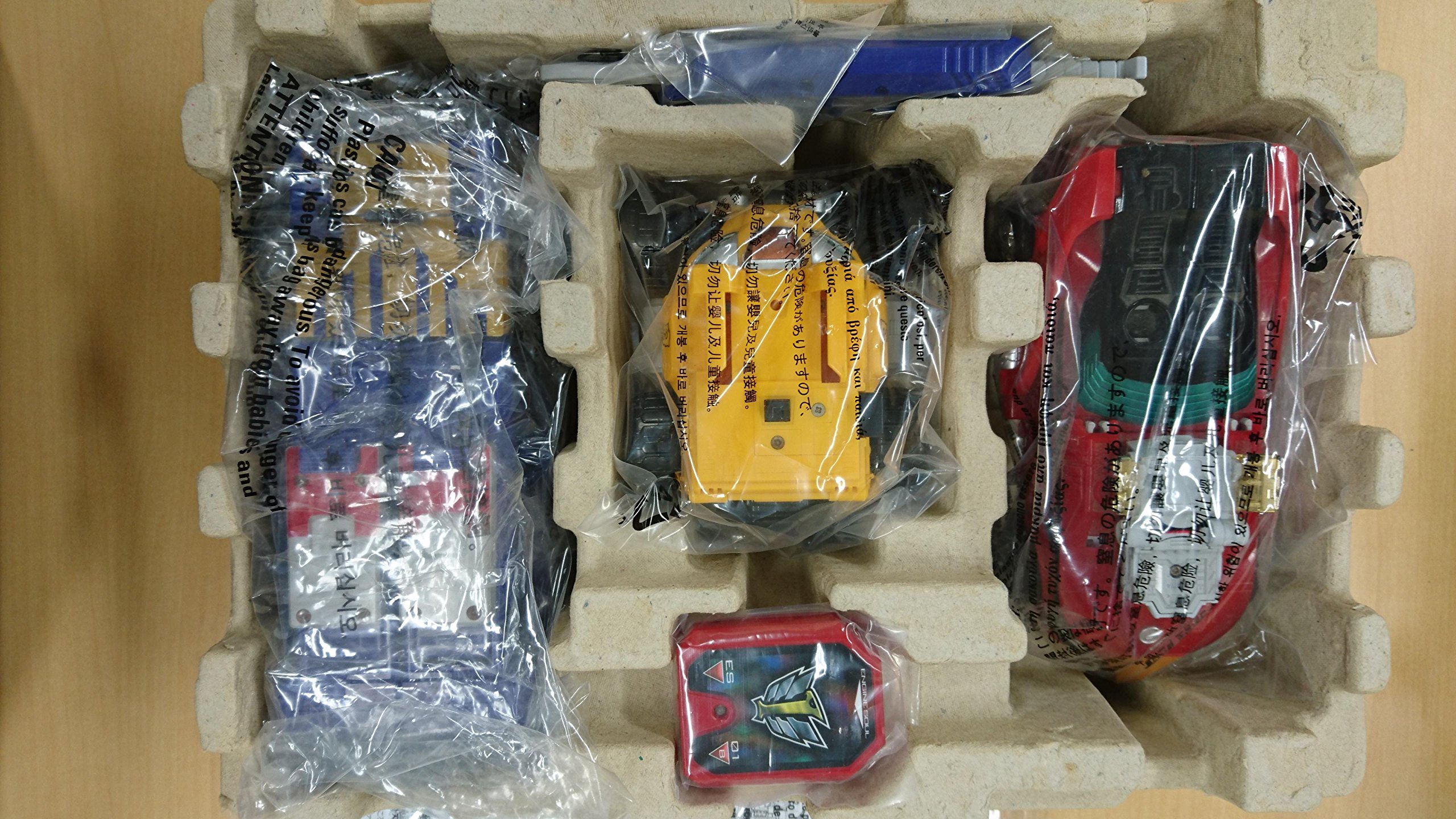 Amazon.co.jp: 炎神戦隊ゴーオンジャー 炎神合体シリーズ01~03 DX