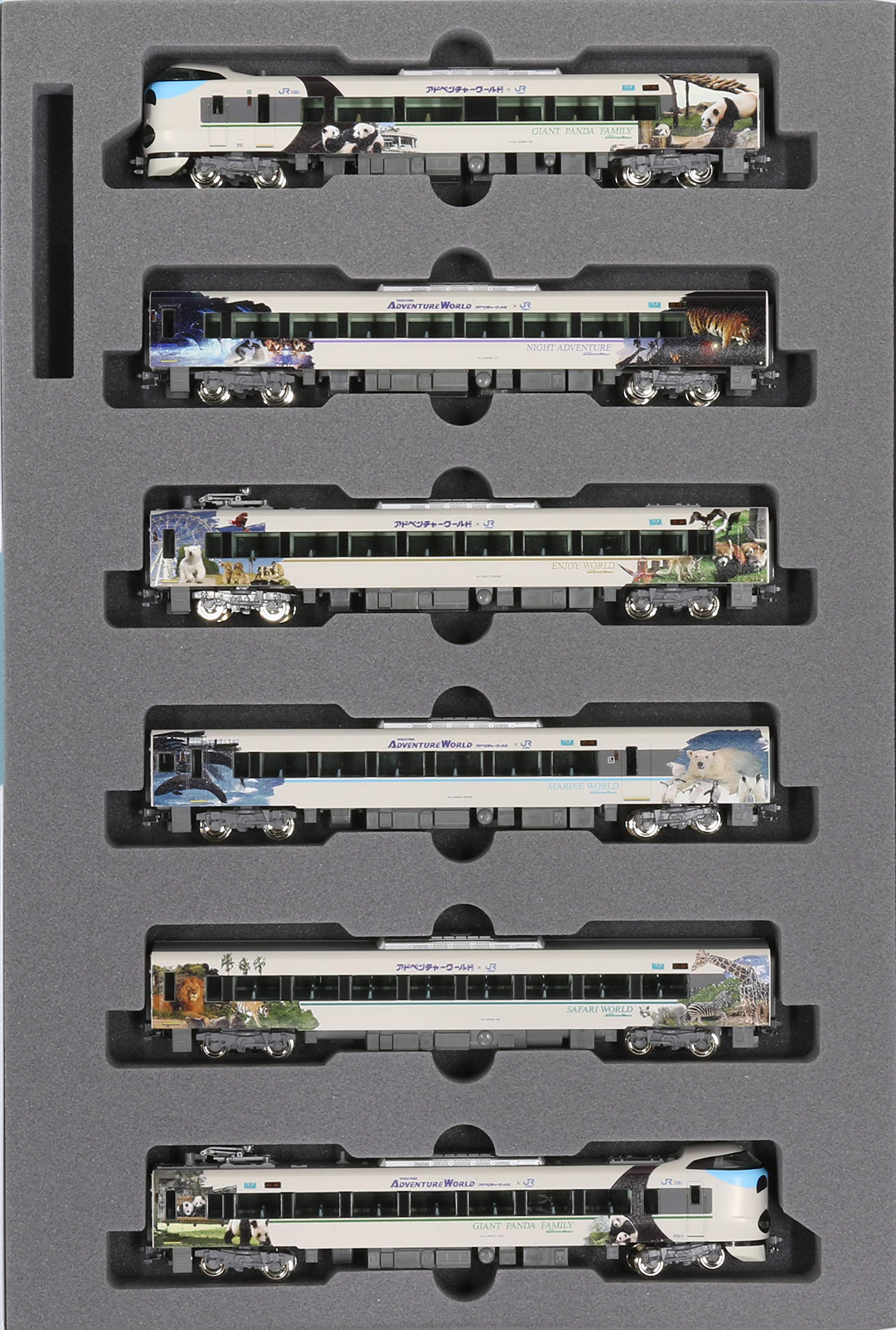 Amazon | KATO Nゲージ 287系 パンダくろしお「Smileアドベンチャー