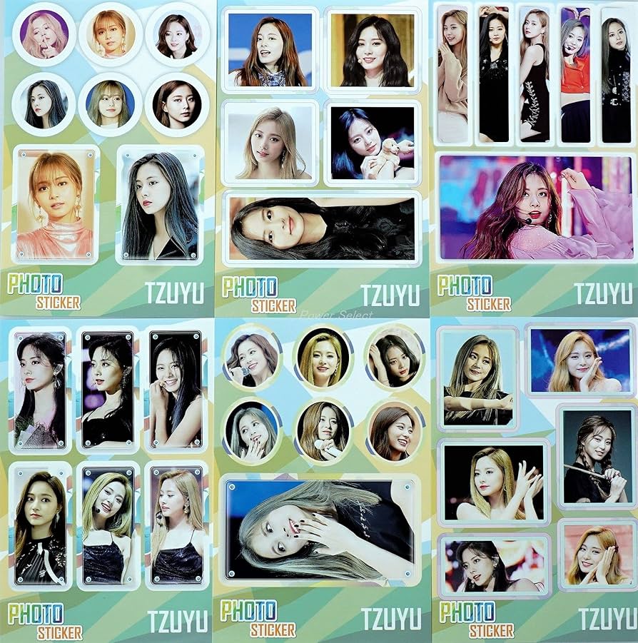 Amazon.co.jp: TWICE トゥワイス TZUYU ツウィ グッズ 【ステッカー