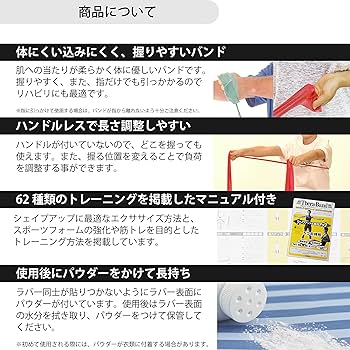 Amazon.co.jp: D&M(ディーエム) セラバンド(THERABAND) セラバンド 2m