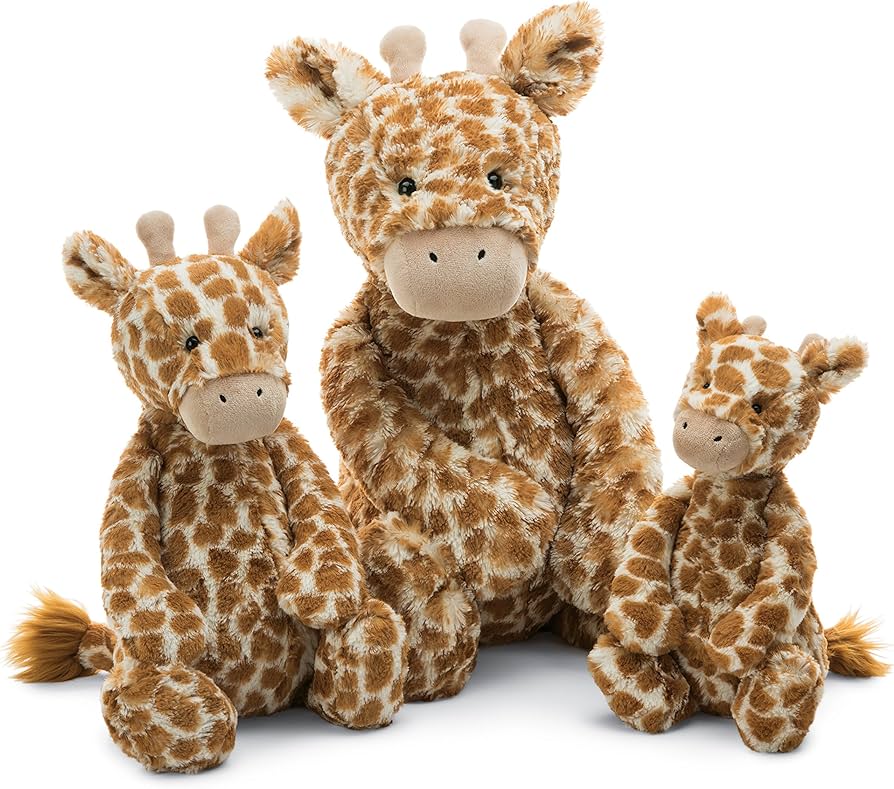 Amazon.co.jp: Jellycat Bashful Giraffe Large Soft Toy Giraffe