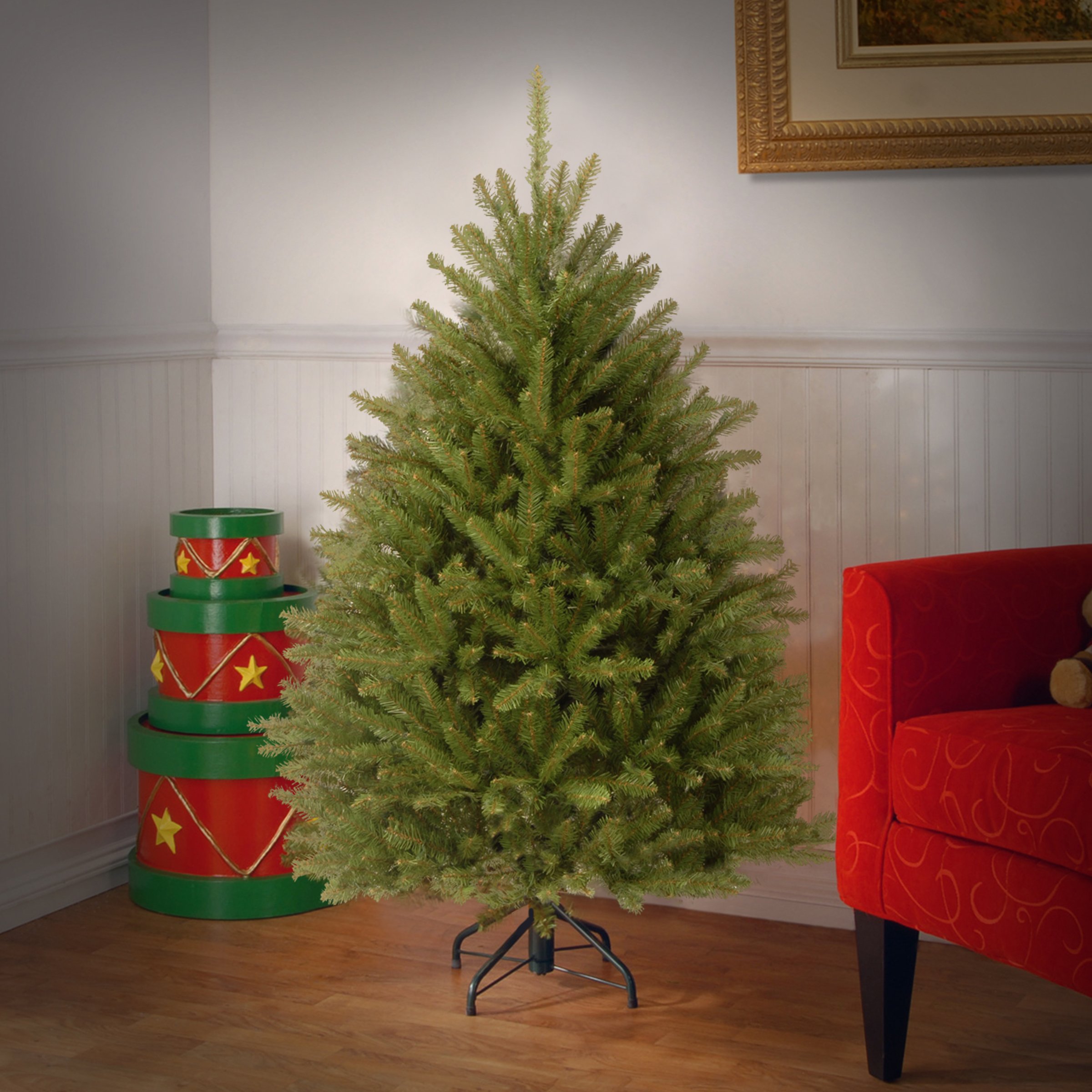 National Tree Company 4 ft Unlit Dunhill Fir Artificial Chrismas