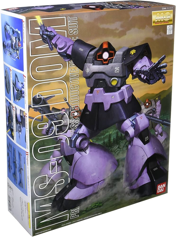Amazon | MG 1/100 MS-09 ドム (機動戦士ガンダム) | プラモデル 通販