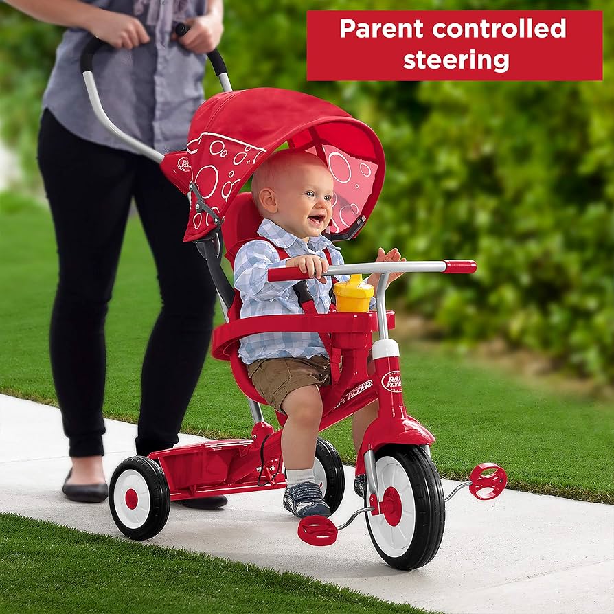 Amazon.co.jp: Radioflyer ラジオフライヤー 4in1 三輪車 スマート