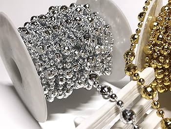 Amazon.co.jp: ボールチェーン ビーズチェーン ゴールド シルバー