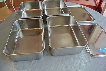 Amazon｜クローバー 18-8 深型 組バット 6号 & クローバー 18-8 組