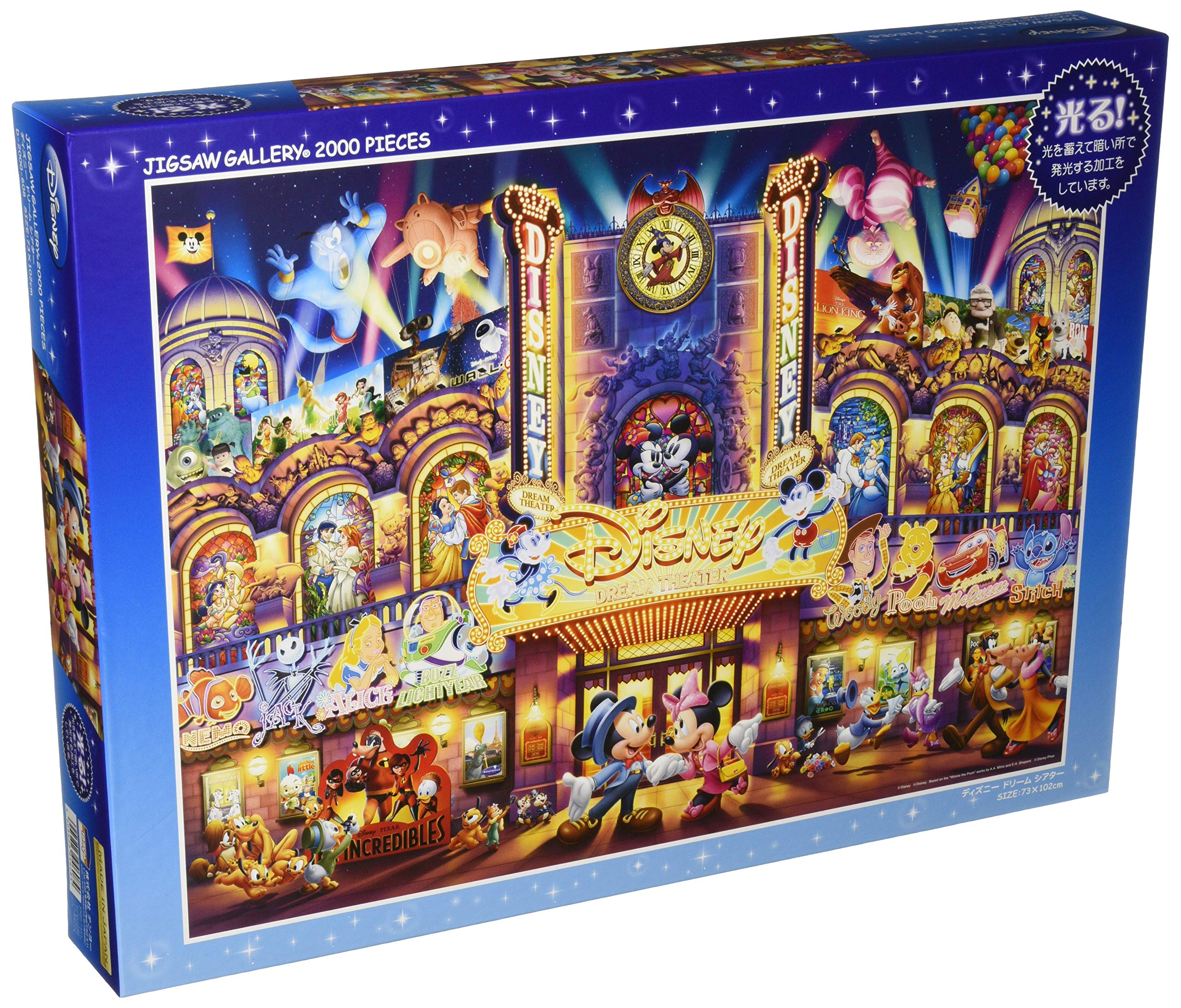 Amazon.com: Disney Dream Theater 2000 Piece Jigsaw Puzzle (29 x 40