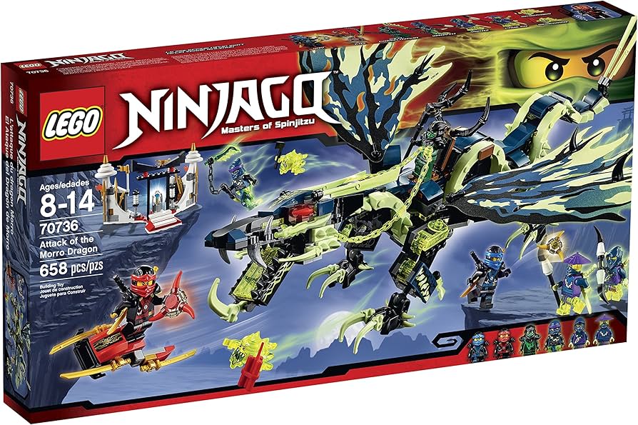 Amazon.co.jp: LEGO Ninjago 70736 Attack of the Morro Dragon