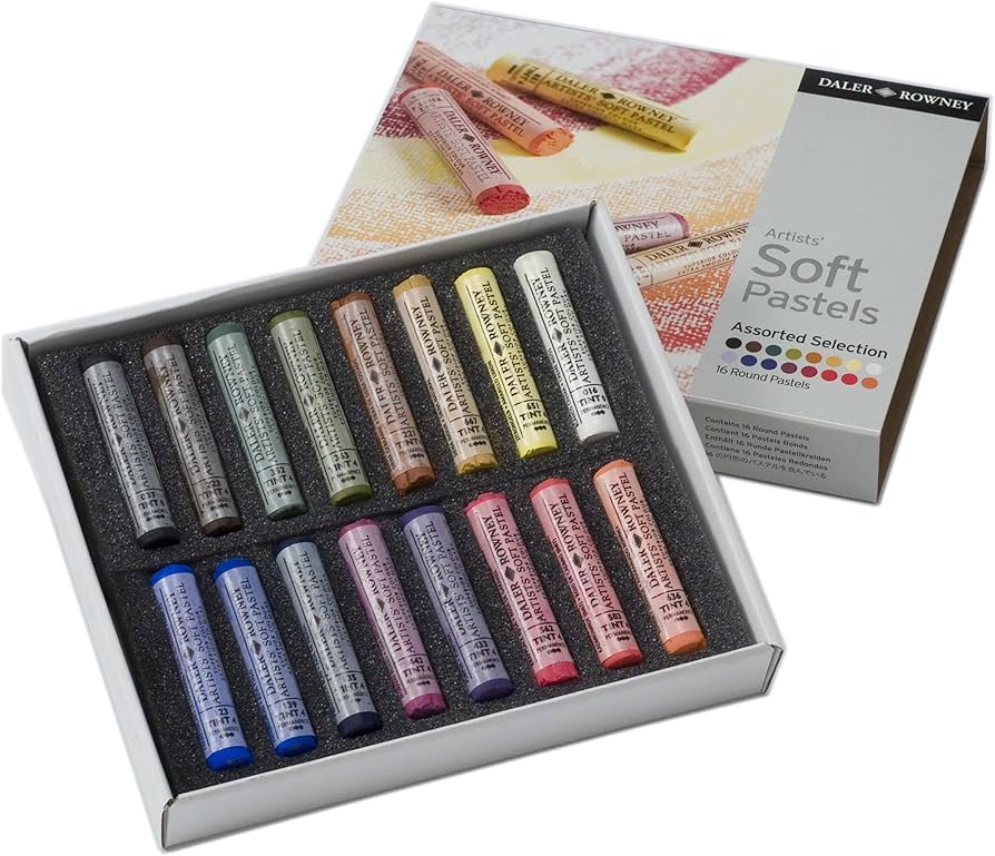 Amazon | ラウニー ソフトパステル 16色セット アソート | パステル 通販