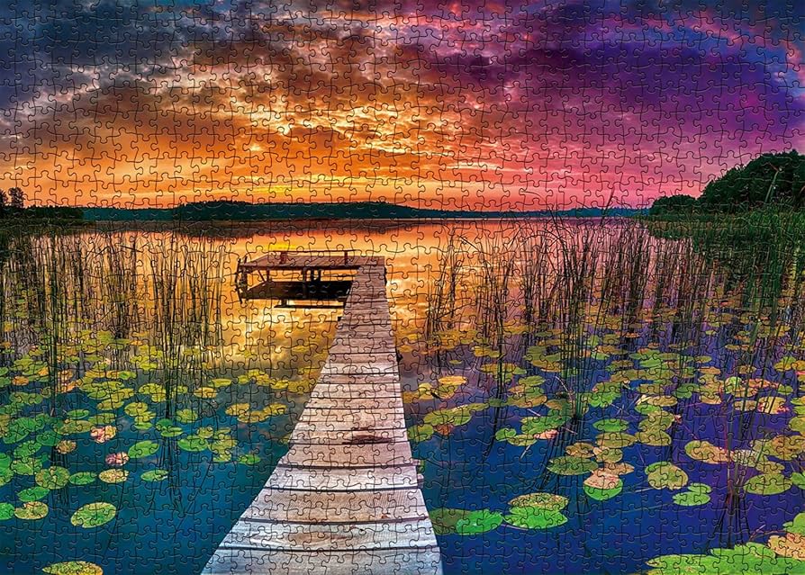 Amazon | 自然パズル 1000ピース 大人用 情景 風景 パズル 旅行