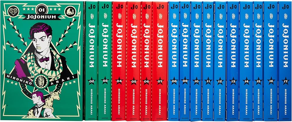 JOJOnium ジョジョの奇妙な冒険 函装版 コミック 1-17巻セット (愛蔵版