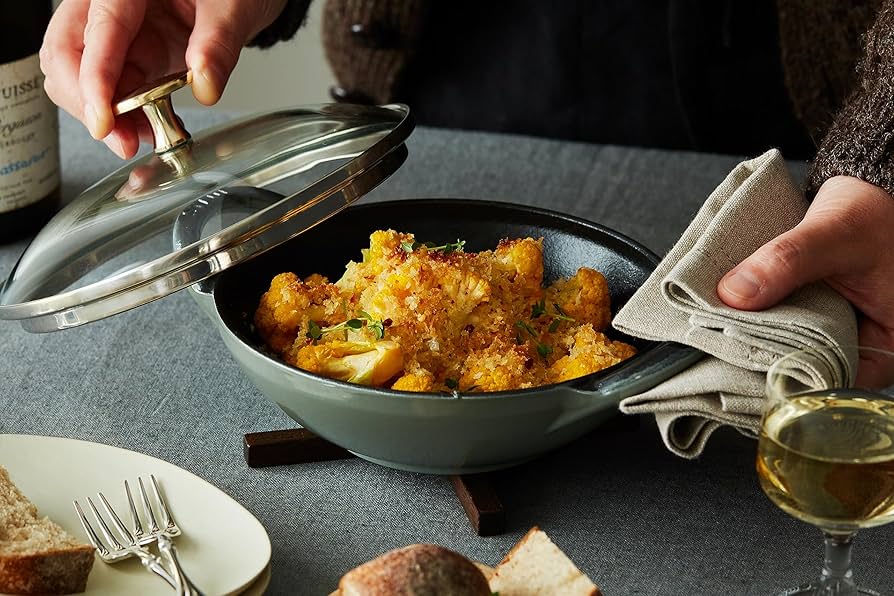 Amazon.co.jp: staub ストウブ 「 ベビー ウォック ユーカリ 16cm 蓋