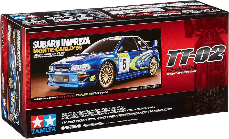 Amazon.co.jp: タミヤ male 1/10 電動RCカーシリーズ No.631 スバル