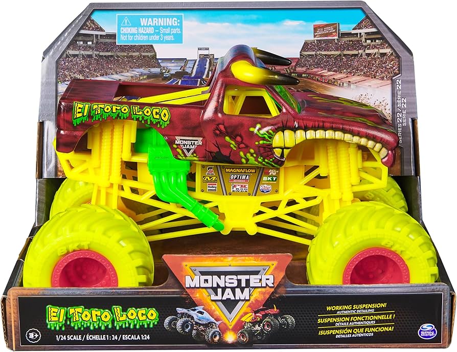 Monster Jam, Official El Toro Loco Monster Truck, Collector Die