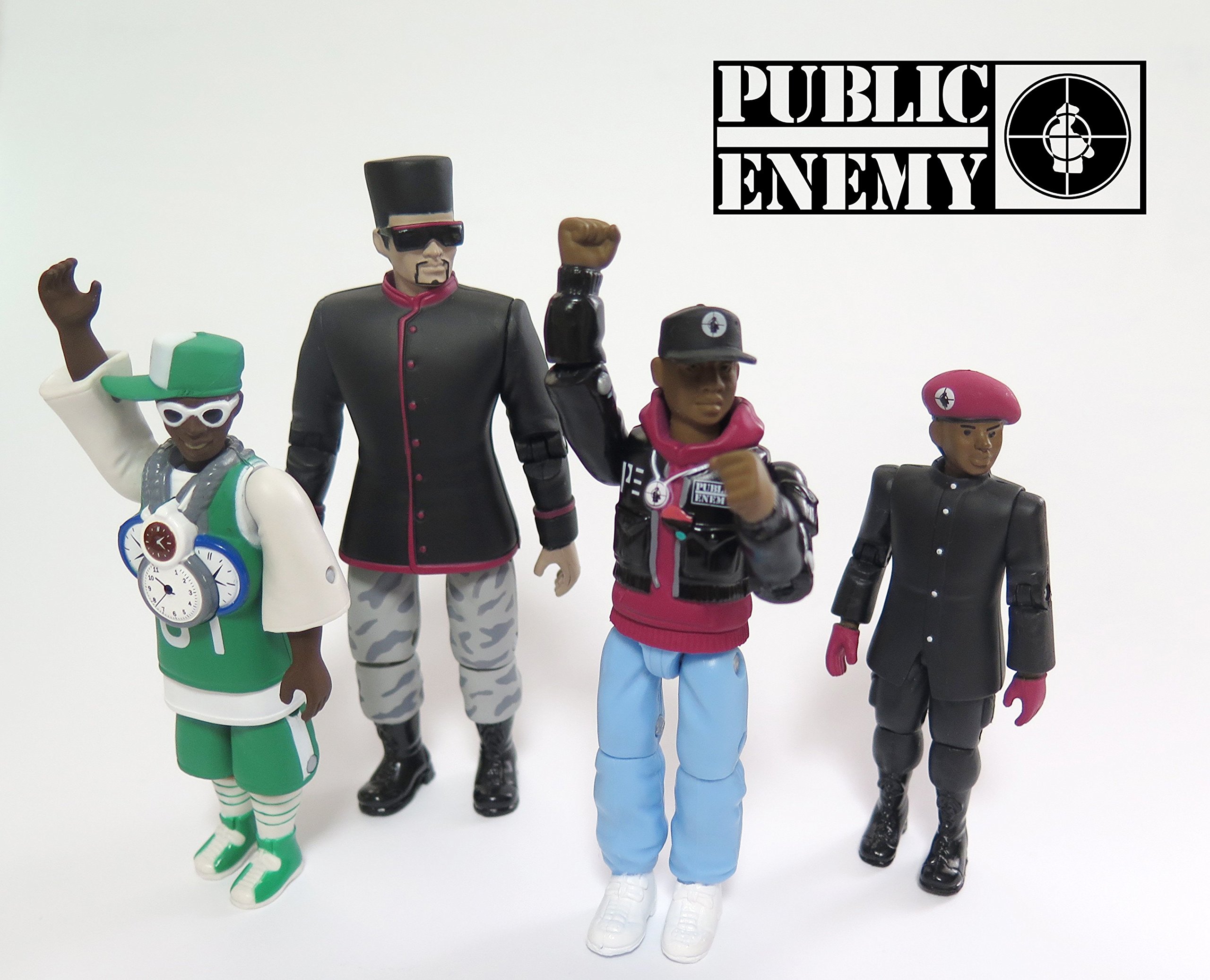 Amazon.com: Katouigb Public Enemy Action Figure Set: Chuck D