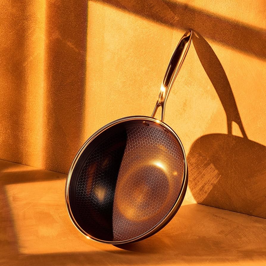 Amazon｜HexClad ハイブリッド ノンスティック 中華鍋 【26cm