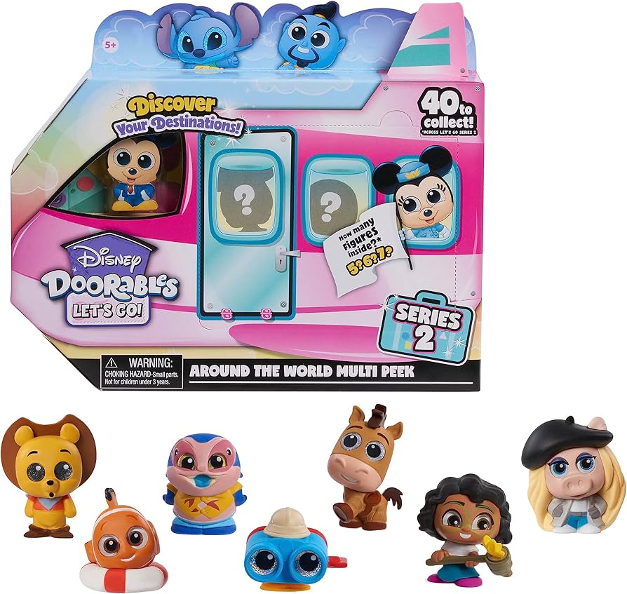Amazon.com: Disney Doorables Let's Go Around the World Series 2