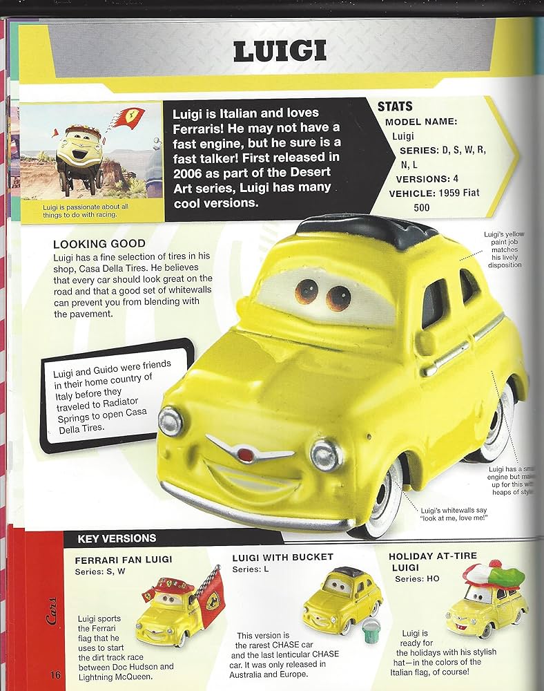Amazon.com: Disney Pixar Cars: Character Encyclopedia