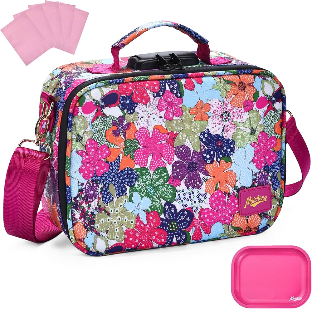 Amazon.com: MAICHENG Smell Proof Bag with Combination Lock and