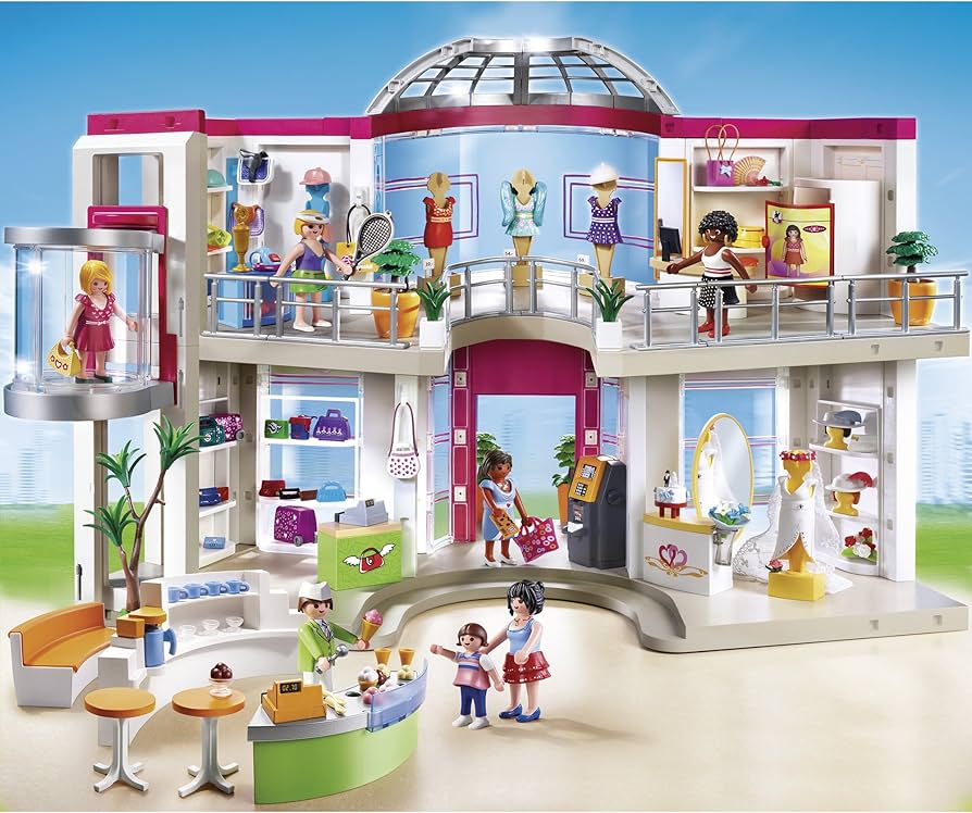 Amazon.co.jp: Playmobil 5485 City Life Shopping Centre [並行輸入品