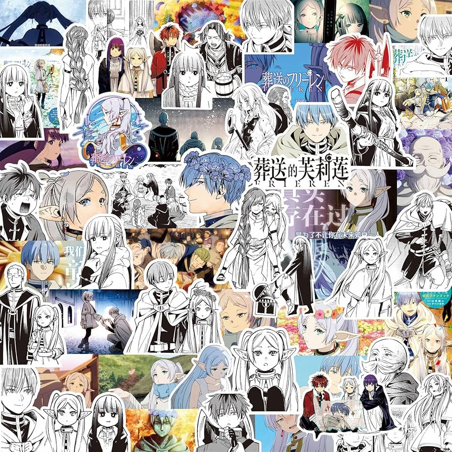 Amazon.co.jp: 葬送のフリーレン ステッカー セット人気 漫画 75枚