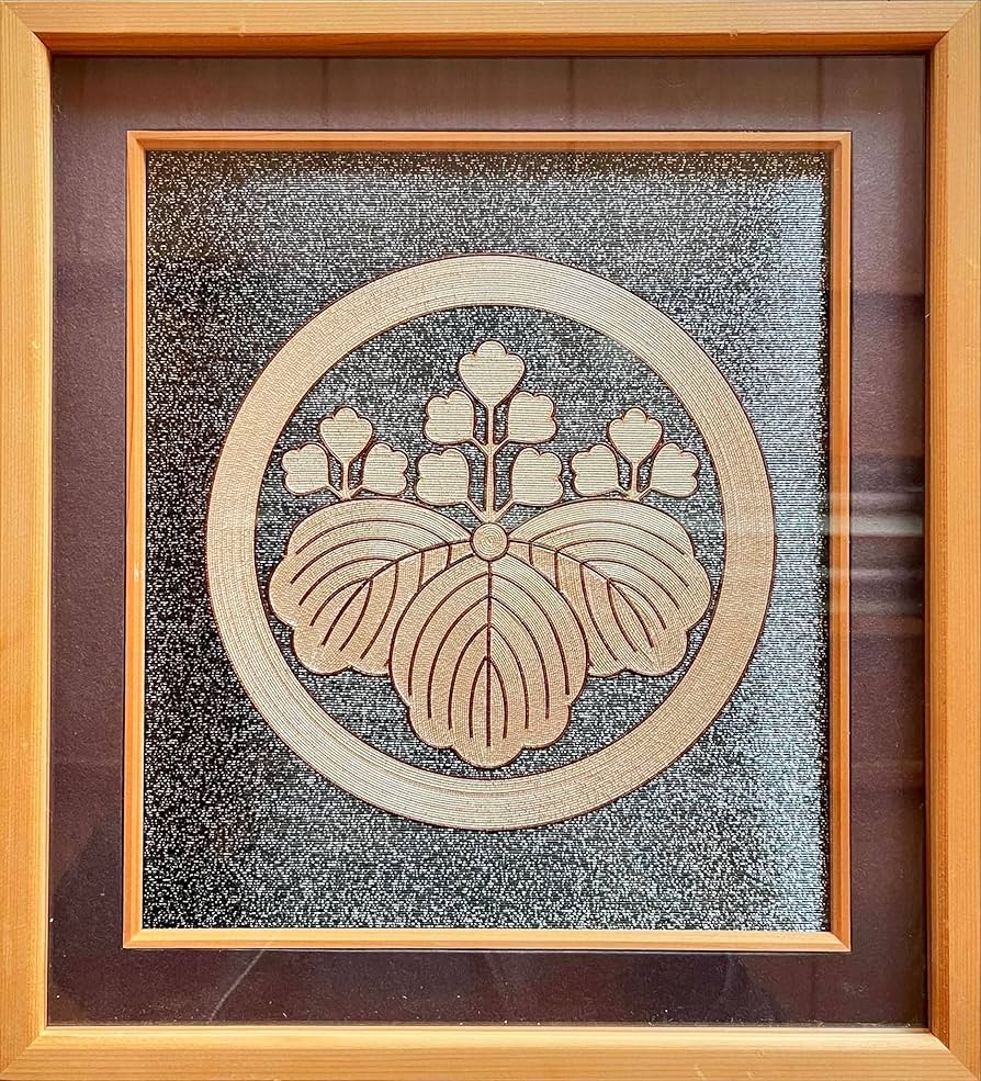 Amazon.co.jp: 丸に五三桐（水引家紋）、日本の古代芸術、新築のお祝い