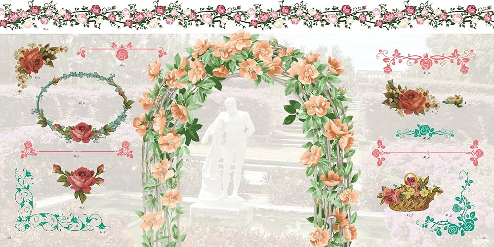 バロック&ロココ エレガント装飾素材集 (design parts collection