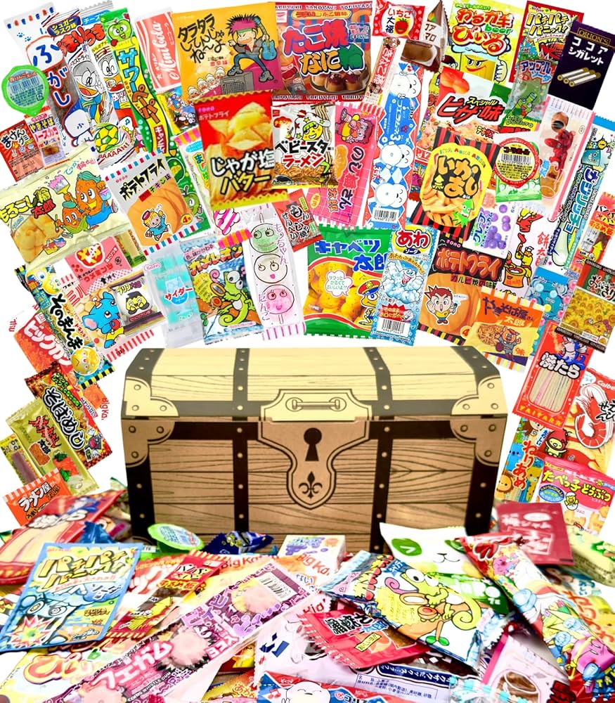 Amazon.co.jp: お菓子 駄菓子 詰め合わせ 60種65点セット ギチギチ