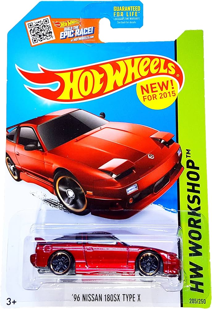 Amazon.com: Hot Wheels 2015 HW Workshop '96 Nissan 180SX Type X