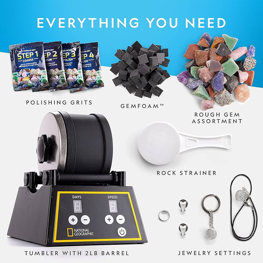 Amazon.co.jp: NATIONAL GEOGRAPHIC プロ仕様 ロックタンブラーキット