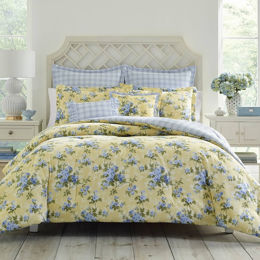 Amazon｜Laura Ashley (ローラアシュレイ) ツイン掛け布団セット