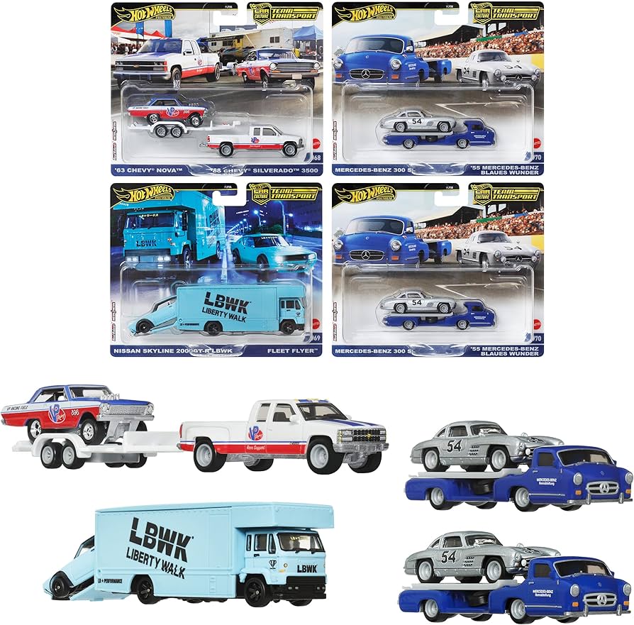 Amazon | ホットウィール(Hot Wheels) チームトランスポート アソート