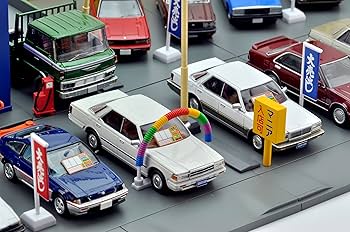 Amazon | トミカラマ ヴィンテージ 04c 1/64 中古車店 アクセル426