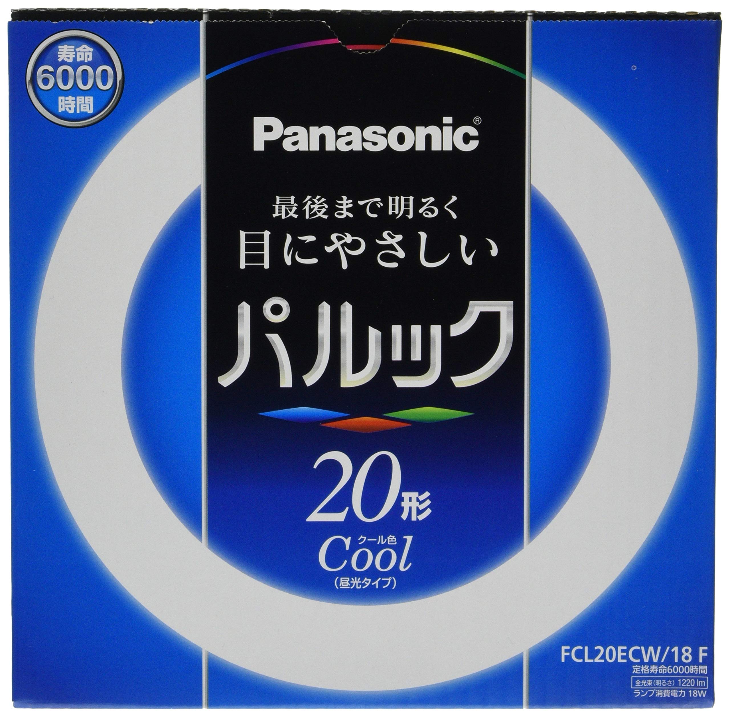 Amazon | パナソニック 丸形蛍光灯(FCL) パルック 20W形 G10q クール色