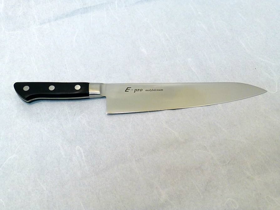 Amazon｜EBM E-PRO モリブデン 牛刀 24cm ブラック｜牛刀包丁