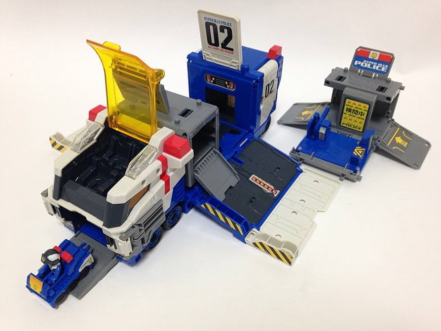 Amazon | トミカ ハイパーブルーポリス ガードランナー | ミニカー