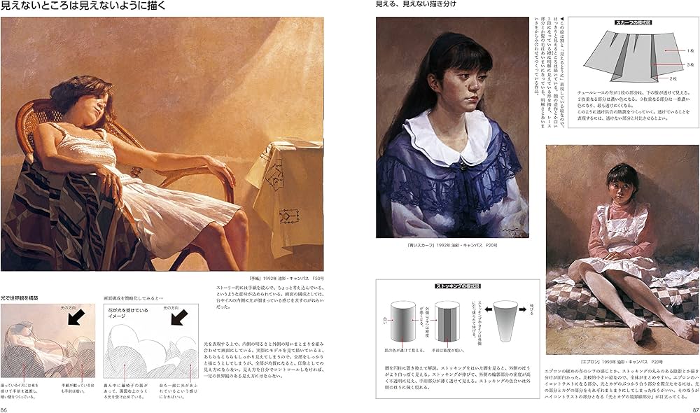 ありのままに描く人物画 三澤寛志の油絵と水彩、その絵づくりのすべて