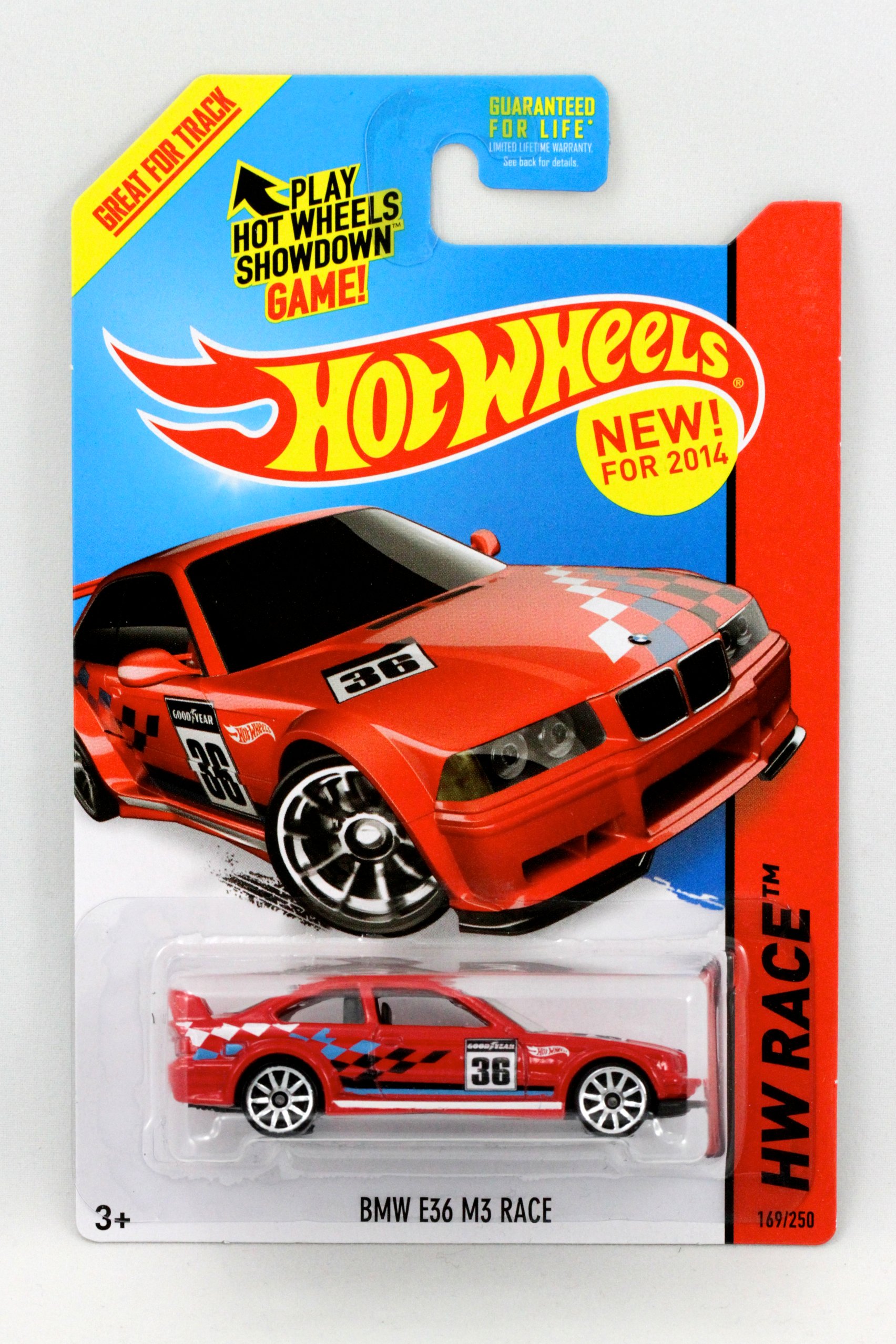 Amazon.com: Hot Wheels Red BMW E36 M3 2014 HW Race Series 1:64