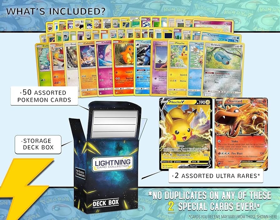 Amazon | ウルトラレアデラックスポケモンバンドル - ポケモンカード50