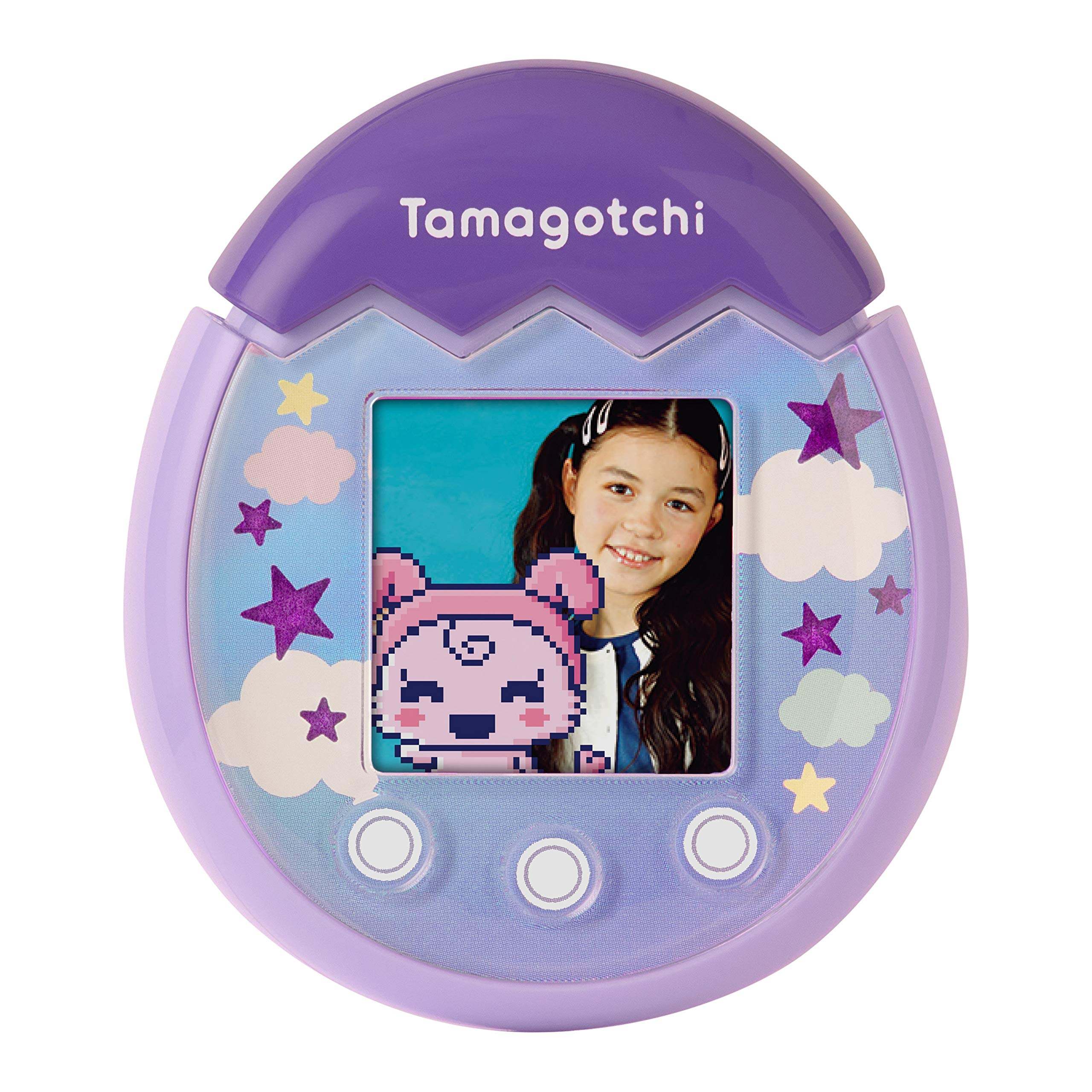 Amazon | Bandai America - Tamagotchi Pix, Purple | ハンドヘルド