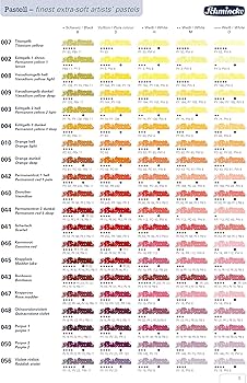 Amazon.co.jp: Schmincke シュミンケ ソフトパステル 400色 (木箱入り