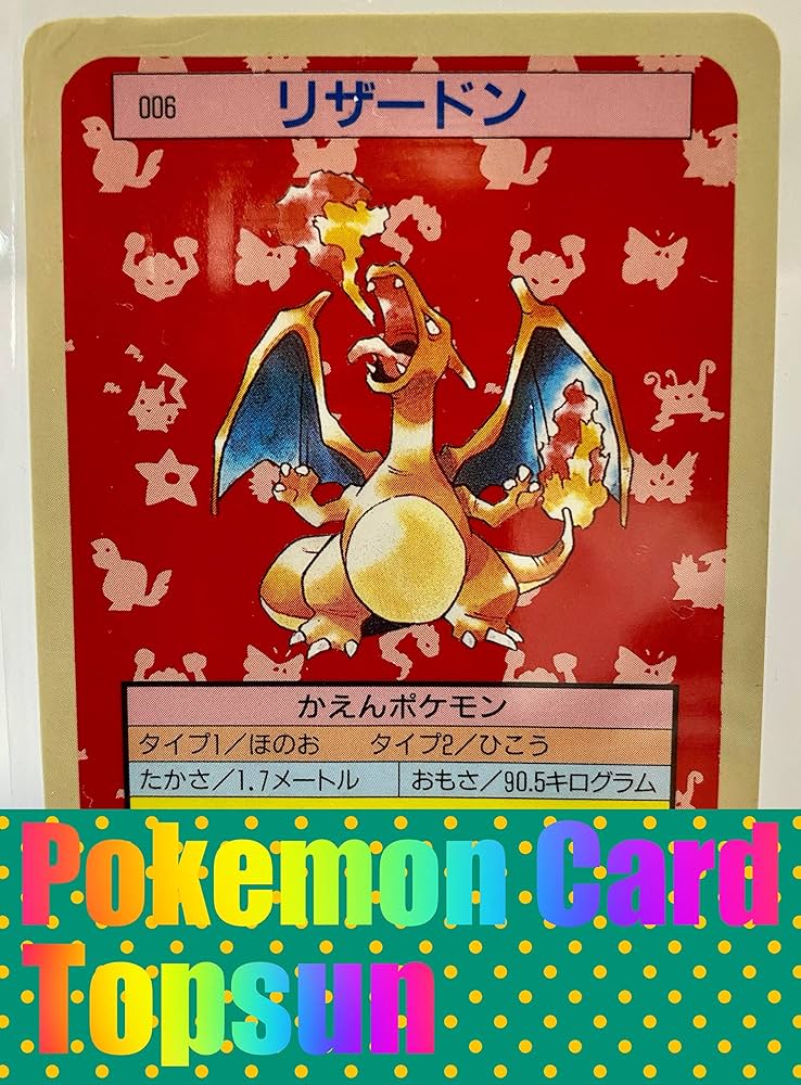 Pokemon Topsun Card】My collection Japanese collector Photo Book