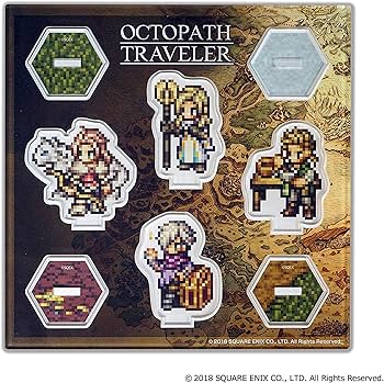 Amazon.co.jp: オクトパストラベラー アクリルスタンド A : おもちゃ